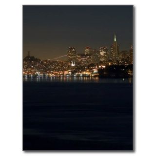 San Francisco Skyline Seen Across The Bay Postcards