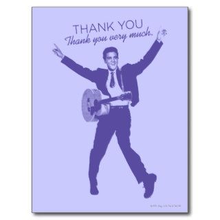 Elvis, Thank You, Thank You Very Much Postcards