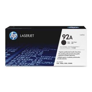 HP LaserJet 92A Print Cartridge   Retail Packaging   Black Electronics