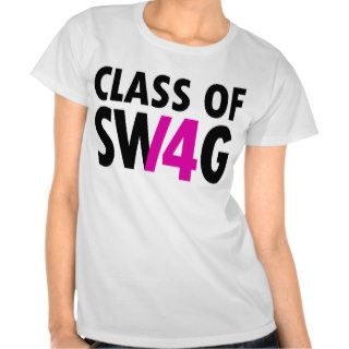 Class of 2014 Swag Pink Graduation T shirts