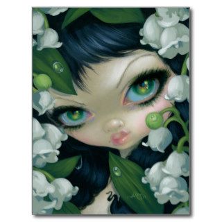 Poisonous Beauties XI Lily of the Valley Postcard
