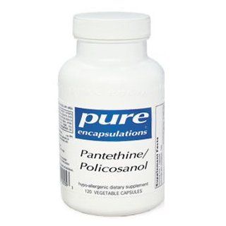 Pantethine/Policosanol 120 Capsules by Pure Encapsulations Health & Personal Care