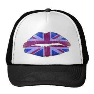 UK Lips Trucker Hat