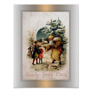 Goody Santa Claus Poster