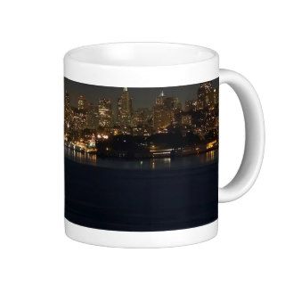 San Francisco Skyline Seen Across The Bay Coffee Mugs