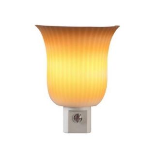 Amerelle Pleated Sconce Automatic Night Light 71142