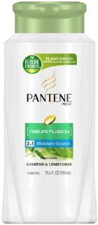 Pantene Nature Fusion Moisture Balance 2 in1 Shampoo & Conditioner  Hair Shampoos  Beauty