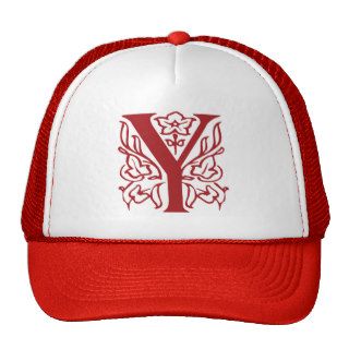 Fancy Letter Y Trucker Hat