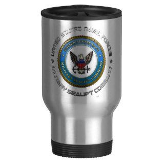 US Navy Military Sealift Command Coffee Mugs