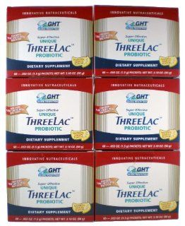THREELAC Probiotic, 60 Packets (6 Pack) Health & Personal Care
