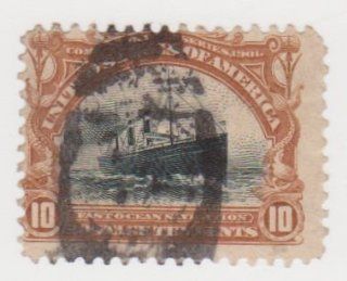 U.S.A. Stamp Scott #299 1901 10 Cent Fast Ocean Navigation Pan American Exposistion 