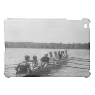 Yale Rowing Crew During Practice Photograph Cover For The iPad Mini