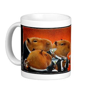 Capybara Club Coffee Mug