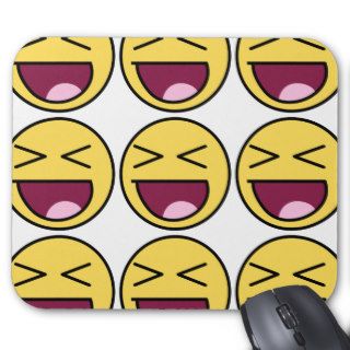 Happy Smiley Face Mousepad