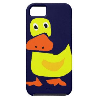 XX  Funny Primitive Art Duck iPhone 5 Cases