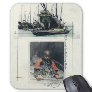 "All Around the Mulberry Bush" mouse pad