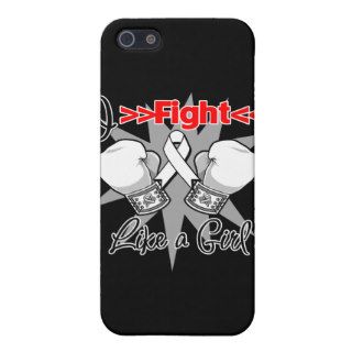 Retinoblastoma I Fight Like a Girl With Gloves Cover For iPhone 5