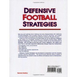 Defensive Football Strategies (American Football Coaches Association) American Football Coaches Association 9780736001427 Books