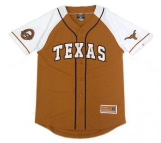 Texas Youth Grand Slam Baseball Jersey, Burnt Orange, Large  Sports Fan Baseball And Softball Jerseys  Clothing
