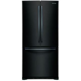 Samsung 17.8 cu. ft. French Door Refrigerator in Black RF197ACBP