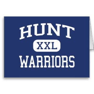 Hunt   Warriors   High   Wilson North Carolina Greeting Card