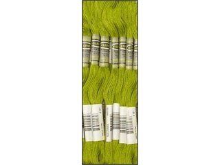 Sullivans Six Strand Embroidery Cotton 8.7 Yards Moss Green 12 per box