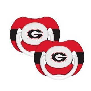 Georgia Bulldogs Pacifiers 2 Pack  Baby Pacifiers  Baby