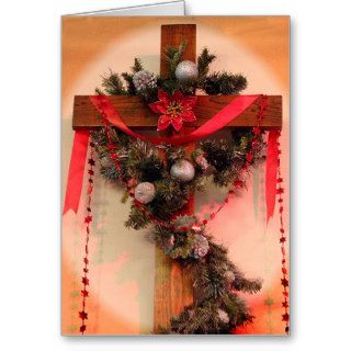 Christmas Cross Card