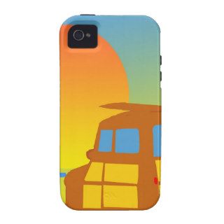 Woodie at Sunset Vibe iPhone 4 Covers
