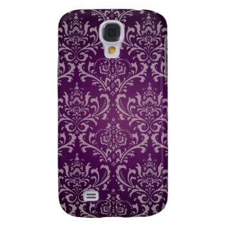 PixDezines Rossi Damask, Monogram available Samsung Galaxy S4 Cover