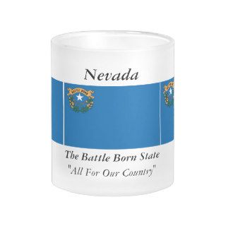 Nevada State Flag Mug