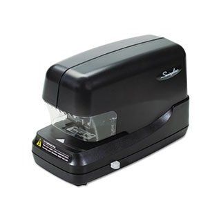 Flat Clinch Electric Stapler with Jam Release, 70 Sheet Capacity, Blac   Office Stapler Products