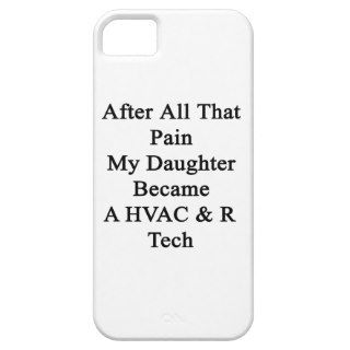 After All That Pain My Daughter Became A HVAC R Te iPhone 5 Cover