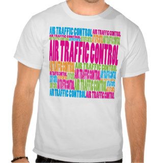 Colorful Air Traffic Control Tee Shirt