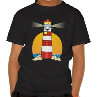 Jesus Cartoon Lighthouse Tshirts