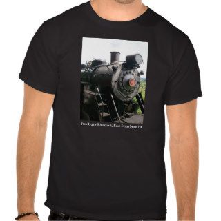 Vintage Locomotive Railroad Train Tshirt