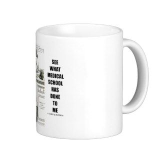 See What Medical School Has Done To Me (Skeleton) Coffee Mug