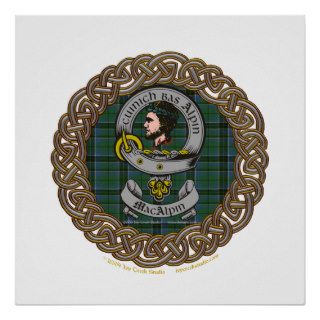 MacAlpin Celtic Circle Print