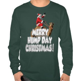 Funny Merry Hump Day Christmas Long Sleeve T shirt