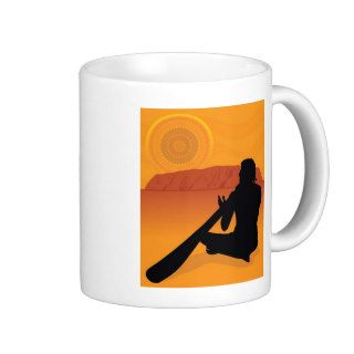 Aboriginal Silhouette Coffee Mug