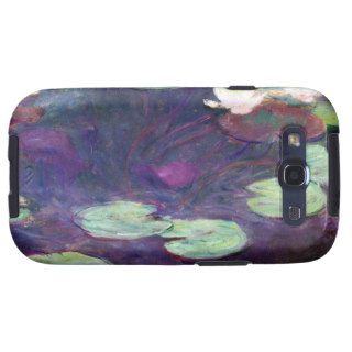 Water Lilies, Pink, 1897 99 Claude Monet cool, old Galaxy S3 Cases