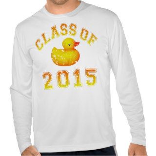 Class Of 2015 Rubber Duckie   Orange 2 T Shirts