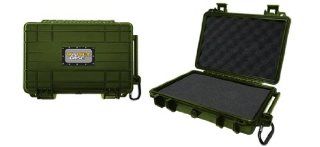 Vault Case 5 Inch Shockproof Waterproof Case Military Green Electronics