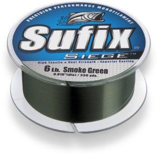 Sufix Siege 4 lb (Green, Size  330 YD Spool)  Superbraid And Braided Fishing Line  Sports & Outdoors