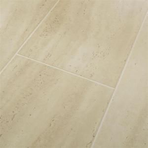 Hampton Bay Roman Tile Beige Laminate Flooring   5 in. x 7 in. Take Home Sample DISCONTINUED HB 603094