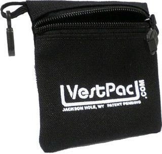 VestPac Fishing Accessory Bag (Black, Small)  Fishing Tackle Storage Bags  Sports & Outdoors