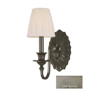 Hudson Valley Lighting 331 ON Single Light Wall Sconce from the Empire Collection, Old Nickel    
