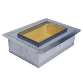 Master Flow 12 in. x 6 in. Ductboard Insulated Register Box   R6 DIRB12X6