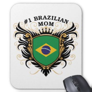 Number One Brazilian Mom Mouse Pad