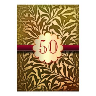 50th golden anniversary invitations